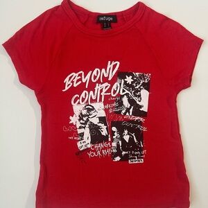 Refuge Red Graphic T-Shirt